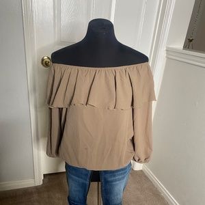 Off shoulder blouse